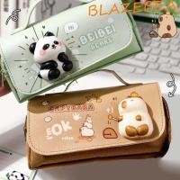 ราคา บลาเซบี สนุกกดปากกากระเป๋า 3ชั้นความจุขนาดใหญ่สัตว์กระเป๋าดินสอ น่ารัก เกาหลีกันน้ํา คาปิบาระ แพนด้าเครื่องเขียนถุงเก็บนัก (29808536184)