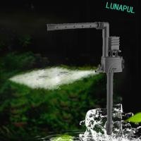 ราคา Lunapul กรองตู้ปลา พลาสติกเงียบปั๊มจุ่ม 3 in 1 4 8 15 25Wปั๊มลมออกซิเจนที่ถอดออกได้สําหรับบ้านถังปลา (29310866308)