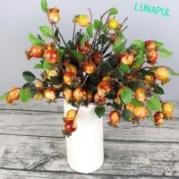 ราคา Lunapul สาขาทับทิมประดิษฐ์ พลาสติกสมจริงจําลองทับทิมสาขา สาขาผลไม้ประดิษฐ์ทําด้วยมืองานฝีมือ DIY ต้นไม้ปลอมหรูหราตกแต่งคริสต์มาส (29960820412)