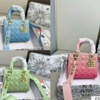 ราคา Dior lady classic กระเป๋าสะพายข้างผู้หญิง Size 21 18 (28510160168)