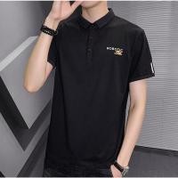 ราคา 3 สี เสื้อโปโลผู้ชายแฟชั่นใหม่ผ้าฝ้ายคอปกเสื้อยืดลำลองแขนสั้น (15975033423)