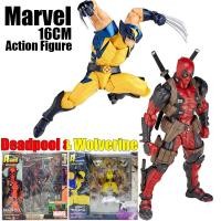 ราคา Deadpool Wolverine Revoltech 2024 Marvel X MEN Wolverine Action Figure Deadpool Revoltech ของเล่นสะสมของขวัญ (28356867194)