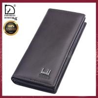 ราคา Imperial Horse 0319 กระเป๋าสตางค์หนังแท้ใบยาวสําหรับผู้ชาย whit a box (6263604459)