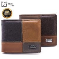 ราคา Imperial Horse 023 N ใหม่กระเป๋าสตางค์แฟชั่นสําหรับผู้ชายหนังแท้หรูหราพร้อมกล่องใส่ whit a box (7764339337)