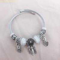 ราคา Shoeemporium Dream Catcher Bell สร้อยข้อมือ ขนนกพู่ลูกปัด กําไลข้อมือหรูหราโลหะผสมเปิดเด็กนักเรียน (28209317354)