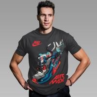 ราคา Nike Airmax เสื้อยืดลําลองเหมาะกับการเล่นกีฬา (4045300403)