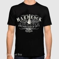 ราคา พร้อมสต็อก HARD ROCK CAFE ORI สีดําคุณภาพสูง UNISEX100 COTTON t shirt เสื้อยืดขนาดใหญ่ XS 3XL (29760903329)