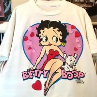 ราคา เสื้อยืดแขนสั้น พิมพ์ลาย betty boop miss betty and pudgy แฟชั่นฤดูร้อน สําหรับผู้ชาย และผู้หญิง (20135651511)