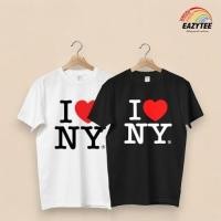ราคา EAZYTEESHOP เสื้อสกรีนลาย I LOVE NY เทรนด์ยอดฮิต 2024 (1188000649)