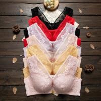 ราคา ชุดชั้นในสตรีไซส์ใหญ่แบบเต็มคัพใส่สบายระบายอากาศได้ไม่กลวงคัพใหญ่โชว์หน้าอกเล็กไม่มีโครงเหล็กดันทรงป้องกันการหย่อนคล้อยเก็บเต้านมส่วนบนชุดชั้นในระบายอากาศ eogo (27308033309)