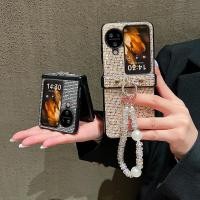 ราคา สําหรับ OPPO Find N3 Flip Luxury การออกแบบกระบวนการที่ไม่ซ้ํากันเงาออกแบบหัตถกรรมเคสโทรศัพท์สําหรับ OPPO ค้นหา N2Flip สร้อยข้อมือลูกปัดพับกลับโทรศัพท์กันกระแทกฝาครอบป้องกัน (28058665678)