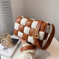 ราคา กระเป๋าผู้หญิง2024ใหม่แฟชั่นแฟชั่นระดับไฮเอนด์กระเป๋าสะพายข้างถักกระเป๋าสะพายข้างใบเล็กทรงสี่เหลี่ยมใบเล็กพร้อมสายสะพายไหล่กว้างแมทช์ลุคง่ายสำหรับฤดูร้อน (29459117460)