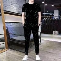 ราคา กางเกงกีฬาบางชุดชิ้นเดียวอินเทรนด์แบรนด์หลวมf款กีฬา长裤单件套装潮牌宽松时尚男士休闲外套装08 31 (26760941848)