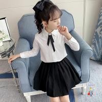 ราคา ขายร้อน สาวเสื้อเชิ้ตสีขาวสไตล์ใหม่เด็กแฟชั่น เตรียมใจ สไตล์เสื้อแขนยาวด้านบน (27258241810)