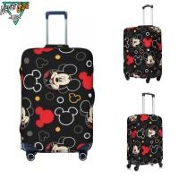 ราคา Disney Mickey Mouse Miki Designs พิมพ์กันฝุ่นกระเป๋าเดินทาง Protector ล้างทําความสะอาดได้ยืดหยุ่นกระเป๋าเดินทาง Anti Scratch (26704519169)