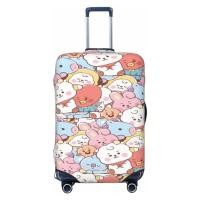 ราคา พร้อมส่ง ผ้าคลุมกระเป๋าเดินทาง แบบยืดหยุ่น ซักได้ สําหรับ BTS BT21 18 32 นิ้ว (25506347114)