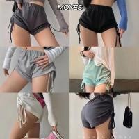 ราคา MOYES สาวเซ็กซี่หวานและเผ็ดขี้เกียจสไตล์เชือกรูดจีบกีฬากางเกงขาสั้นเอวสูงกางเกงขาสั้นอินเทรนด์อเนกประสงค์ (18186091343)