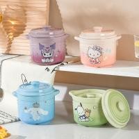ราคา หม้อตุ๋นเซรามิกลายการ์ตูน Sanrio พร้อมฝาถ้วยซุปตุ๋นหม้อตุ๋นขนาดเล็กในครัวเรือนหม้อต้มน้ำซุปหม้อเซรามิก (25085592966)