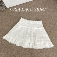 ราคา MINIGIRL STORE Oria lace skirt กระโปรงลูกไม้ ซับในเป็นกางเกง (24783792014)