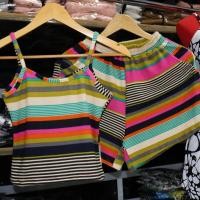 ราคา ชุดนอน สายเดี่ยว กางเกงขาสั้น (27350720340)