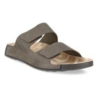 ราคา ECCO Cozmo M Dark Clay รองเท้าแตะหนังผู้ชาย (24558583680)