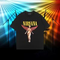 ราคา Flash sale เสื้อวงไทย การพิมพ์ Nirvana วงดนตรี การพิมพ์ เสื้อยืด ผู้ชาย แฟชั่น ท็อปส์ (27451819301)