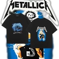 ราคา เสื้อวงไทย Metallica Vintage Tee ทองหนัก สกุล Shake วง Rolling วินเทจ หลวม แขนสั้น (25078542098)