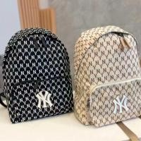 ราคา MLB กระเป๋าเป้สะพายหลังย้อนยุคสายตายขากีฬาลำลองความจุขนาดใหญ่กระเป๋านักเรียนกระเป๋าคู่รัก (27310030369)