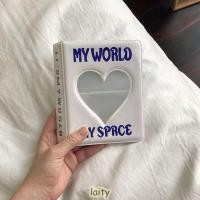 ราคา อัลบั้มภาพ LAITY ที่ใส่โฟโต้การ์ด Love Heart หนังสือการ์ดชื่อ PVC กลวงผู้หญิง (27910365845)