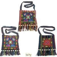 ราคา Laity กระเป๋าสะพายผู้หญิง พู่แฟชั่นข้อความกระเป๋า ไทยอินเดียBohoม้งชนเผ่าชาติพันธุ์VINTAGE Tote Messenger (29409636423)