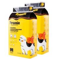 ราคา Bundle X2 Pramie Premium Charcoal Training Pad Size M 45x60cm แผ่นรองซับฝึกขับถ่ายผสมชาโคล (29953697439)