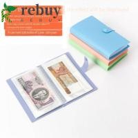 ราคา ซื้อซ้ํา อัลบั้มเก็บบิล 100 สมุดเก็บเงินกันฝุ่นสไตล์เกาหลี ใบด้านในแบบพกพาความจุขนาดใหญ่กระเป๋าเก็บกระเป๋ากันน้ําบัตร (29058564152)