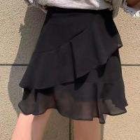 ราคา ชีฟองกระโปรงความปลอดภัยผู้หญิงฤดูร้อน 2024 เวอร์ชั่นเกาหลีสไตล์ใหม่ยืดหยุ่นขนาดใหญ่เอวสูงสบายกระโปรงสั้นจีบเต้นรํา (26461185774)