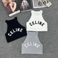 ราคา Celine2024ใหม่ผู้หญิงแฟชั่นลำลองเซ็กซี่เสื้อแขนกุด OLAD (28310479187)
