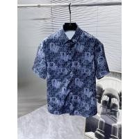 ราคา Dior2024ฤดูร้อนผู้ชายลำลองแฟชั่นเรียบง่ายแขนสั้นเสื้อ fyhy (27111061969)