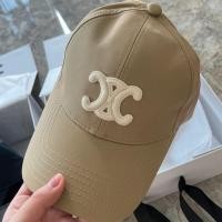 ราคา Celine2024ใหม่คู่รักเรียบง่ายลำลองหมวกเบสบอลหมวกกันแดด nyur (27109770773)