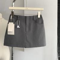 ราคา กระโปรงทรงเอ เอวสูง ทรงสลิมฟิต แฟชั่นสําหรับผู้หญิง (23035322408)