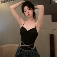 ราคา ชุดจั๊มสูทสายเดี่ยวเซ็กซี่ แต่งสายโซ่โลหะ เข้ากับทุกการแต่งกาย แฟชั่นฤดูร้อน สําหรับผู้หญิง (14469052190)