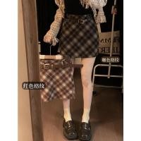 ราคา กระโปรงเอวสูง ผ้าวูล ทรงเอ แฟชั่นฤดูใบไม้ร่วง และฤดูหนาว (23282426844)