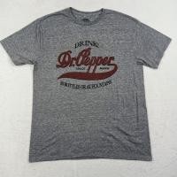 ราคา เสื้อยืด Dr Pepper Super Soft T Shirt Gray Men s Sz XL (28803198133)