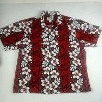 ราคา เสื้อฮาวายวินเทจ ลายดอก KY s Hawaiian Shirt Floral Print Made in Hawaii USA (28051556941)