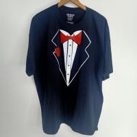 ราคา เสื้อยืด Gildan Tuxedo Sz XL (23658018199)