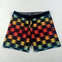 ราคา กางเกงเซิร์ฟ ชายหาด HURLEY Phantom Board Shorts Colorful Tartan Men Swim Trunks Sz 36 (19087619547)