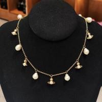 ราคา Westwood Vivienne สร้อยคอ สร้อยข้อมือ จี้ไข่มุก ดาวเสาร์ ขนาดเล็ก คุณภาพสูง (24724810722)