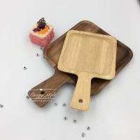 ราคา ถาดเสิร์ฟไม้ ถาดใส่อาหาร ถาดสี่เหลี่ยม มีด้ามจับ (9417973032)