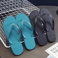 ราคา Flip Flops ผู้ชายสไตล์ใหม่ 2024 ฤดูร้อน Casual Flip Flops ผู้ชาย Flip Flops แฟชั่นสวมใส่ด้านนอกรองเท้าแตะชายหาด (28261238408)