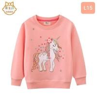 ราคา เสื้อสเวตเตอร์แขนยาว สีชมพู ลายยูนิคอร์น (17599552803)