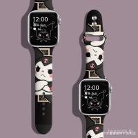 ราคา IWatch Kuro มิกกี้กระต่ายสีม่วงเท็ดดี้สายซิลิโคน (29410629596)