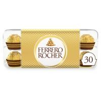 ราคา Ferrero Rocher EXP 01 04 2025 เฟอร์เรโร่ รอชเชอร์ ช็อคโกแลต 30 ลูก น้ำหนัก 375 กรัม (25202439104)