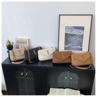 ราคา PU กระเป๋าสตรีฤดูใบไม้ร่วง2024เย็บสายกระเป๋าสะพายฟรีขนาดแม่เหล็ก snap กระเป๋าสี่เหลี่ยมเล็กๆ (28909862425)